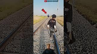 A YouTuber named Gulzar Sheikh puts random things on railway tracks