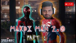 Spider-Man 2 Live Gameplay Stream PART #1  | #spiderman2  #adventure