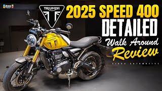 Triumph Speed 400 2025 | Detailed Walkaround Review | Siddu Automotive