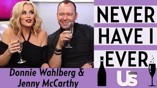 Donnie Wahlberg and Jenny McCarthy plays Never Have I Ever