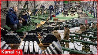 Massive domestic arms production allows Ukraine to fight Russia alone without US military assistance