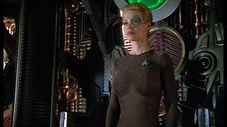 Seven of Nine starts her day efficiently | HD | AI Upscaling