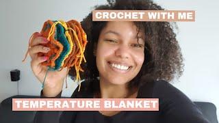 Crochet my temperature blanket with me