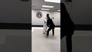 BJJ Collar drag TAKE DOWN #bjj