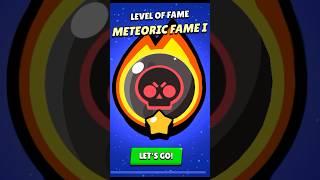 I HIT METEOR FAME!!! #brawlstars #brawlstarsshorts