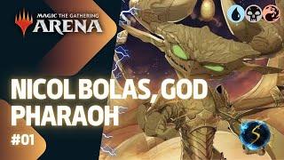 It's Showtime: Nicol Bolas, God-Pharaoh  #01 - MTG Arena - Historic Brawl