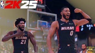 Jayson Tatum and Joel Embiid Team Up in Miami! | NBA 2K25 League Reset Mode | Heat vs. Grizzlies