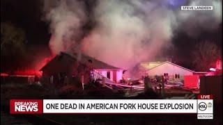 One dead after large explosion in American Fork house