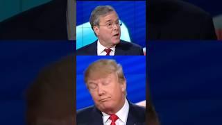Trump DESTROYS JEB Bush on TV #maga #makeamericagreatagain #trump #vance #gabbard #rfk #bush