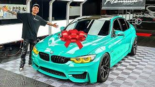 I WRAPPED MY BMW M3 CS!!! (REVEAL)