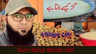 Gurr Kaisy banta hai| Village life | brown sugar | Traveling with bhaijan