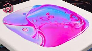 DEEP Layering and Transparencies WOW!! Fluid art and acrylic pouring for therapy at home