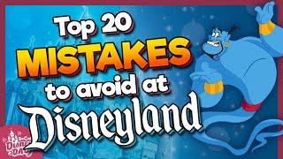 20 MISTAKES You're Making at Disneyland