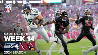 Seaatle Seahawks vs. Arizona Cardinals | 2024 Week 14 Game Highlights