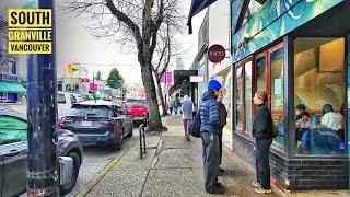 Vancouver Walk  - Sunny Afternoon in South Granville, Fairview