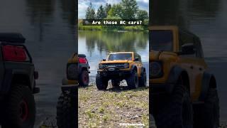 Just eating lunch by the lake.  #notarc #rccar #rc #traxxas #axial #rctoycar #traxxastrx4 #jeep