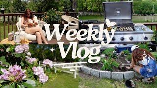 VLOG: MDW in Rhode Island! pool, grilling, boating, gardening, friends & family