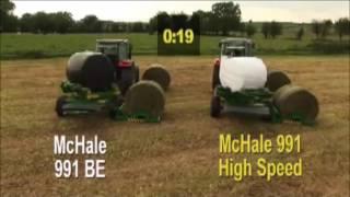 McHale 991 High Speed Bale Wrapper