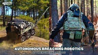 Sgt. Austin Casey 264th Engineer Brigade SANDHILLS PROJECT - Autonomous Breaching Robots