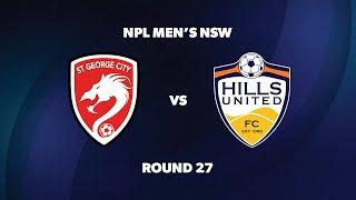 NPL Men’s NSW Round 27: St George City FA v Hills United FC