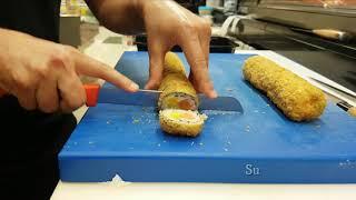 How to Make Deep Fried Sushi Roll II Hot Filadelfia II Crispy Tempura Recipe II Sushi Fritto