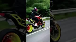 cute girl riding duke 1290