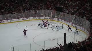 Adam Engstrom of Montreal Canadiens scores vs. Toronto Maple Leafs in 2024 Prospects Showdown 9/14