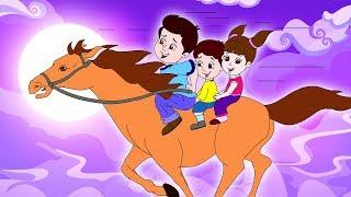 लकड़ी की काठी | Lakdi ki kathi | Popular Hindi Children Songs | Animated Songs by JingleToons