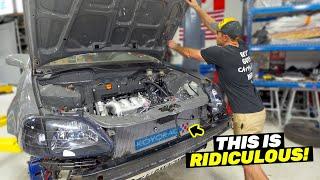 $2000 Honda Civic K-Swap Quick Build - PT 3