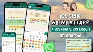 GBWhatsApp iOS Style Whatsapp with iOS emojis on Android 2025