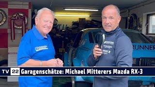 Garagenschätze: Michael Mitterer hat Benzin im Blut und einen Mazda RX-3 Wankelmotor in der Garage