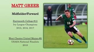 Matt Greer - Dynamic Soccer Skills 2018