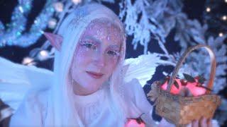 ASMR Sweet Winter Fairy (Magic Snowflakes, Dewdrop Delights, Unintelligible Whispers)