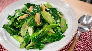 My Go-To Side: Gai Lan Oyster Sauce Stir-Fry Recipe (Chinese Broccoli)