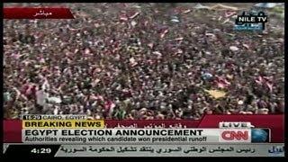 Breaking News: Mohamed Morsi elected Egypt's president (6/24/2012)