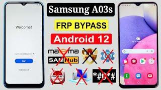 SAMSUNG A03S FRP BYPASS ANDROID 12 WITHOUT PC SAMSUNG A03S GOOGLE ACCOUNT BYPASS A037F FRP UNLOCK