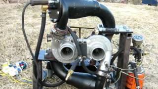 Twin Turbo Jet Engine Walk Around