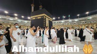 New Kiswah bht khoobsurat| Muharram mai umrah kar liya 