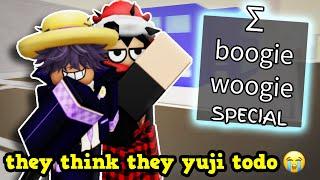 BOOGIE WOOGIE is the SECRET to BEATING TEAMERS | Jujutsu Shenanigans