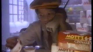 1987 Mott's Apple Sauce "I Got The Mott's" TV Commercial