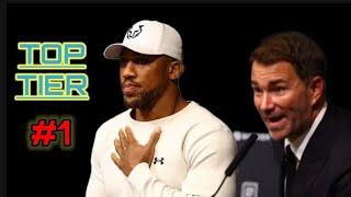 'ANTHONY JOSHUA WILL BE BACK IN TOP FORM IN 2025 !'~ EDDIE HEARN : COUNTERPUNCHED 