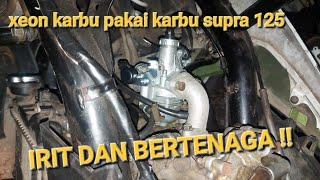  Tips cara pasang karbu supra 125 di motor xeon || tanpa ribet