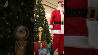 Santa steals Messi's FIFA World Cup to gift it to Ronaldo!