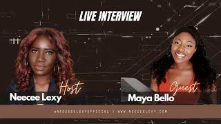 LIVE Interview with Maya Bello Software Engineer In USA | CEE Chats Toronto | #neeceelexy #mayabello