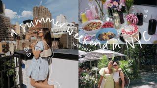 a very fun WEEKEND IN MY LIFE IN NYC *summer edition*