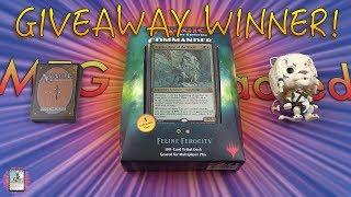 MTG Feline Ferocity Deck Giveaway Winner!