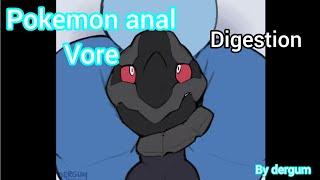 Pokemon Italian anal Vore digestion by dergum #[V- ANIM 3 ]