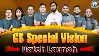  New Batch Launch | GS Special Vision Batch 2025 | Khan Sir and Team | KGS