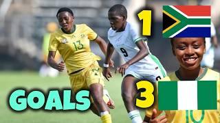 Nigeria Flamingos 3 VS 1 South Africa U17 - Goals & Highlight - 2025 FIFA U17 Women’s World Cup Q