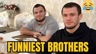 Usman Nurmagomedov and Umar Nurmagomedov Funniest Moments